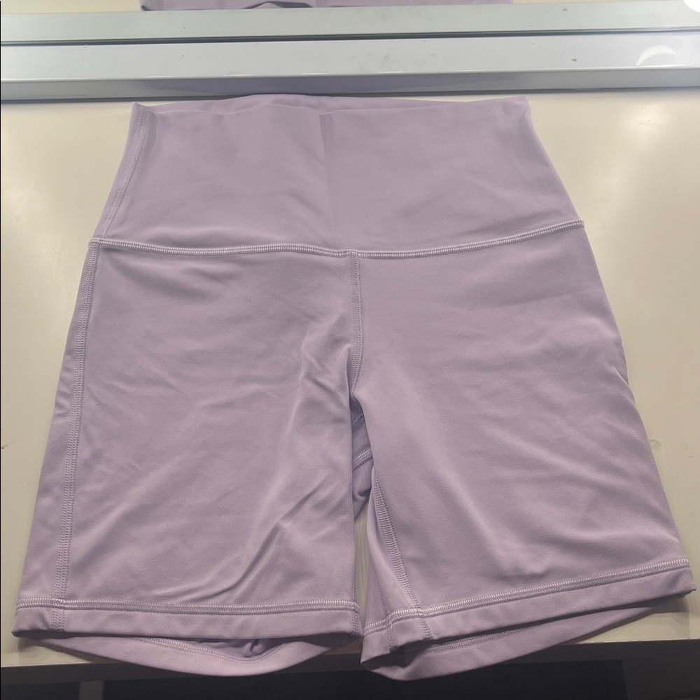 Lululemon Lavender 4” Biker Shorts
